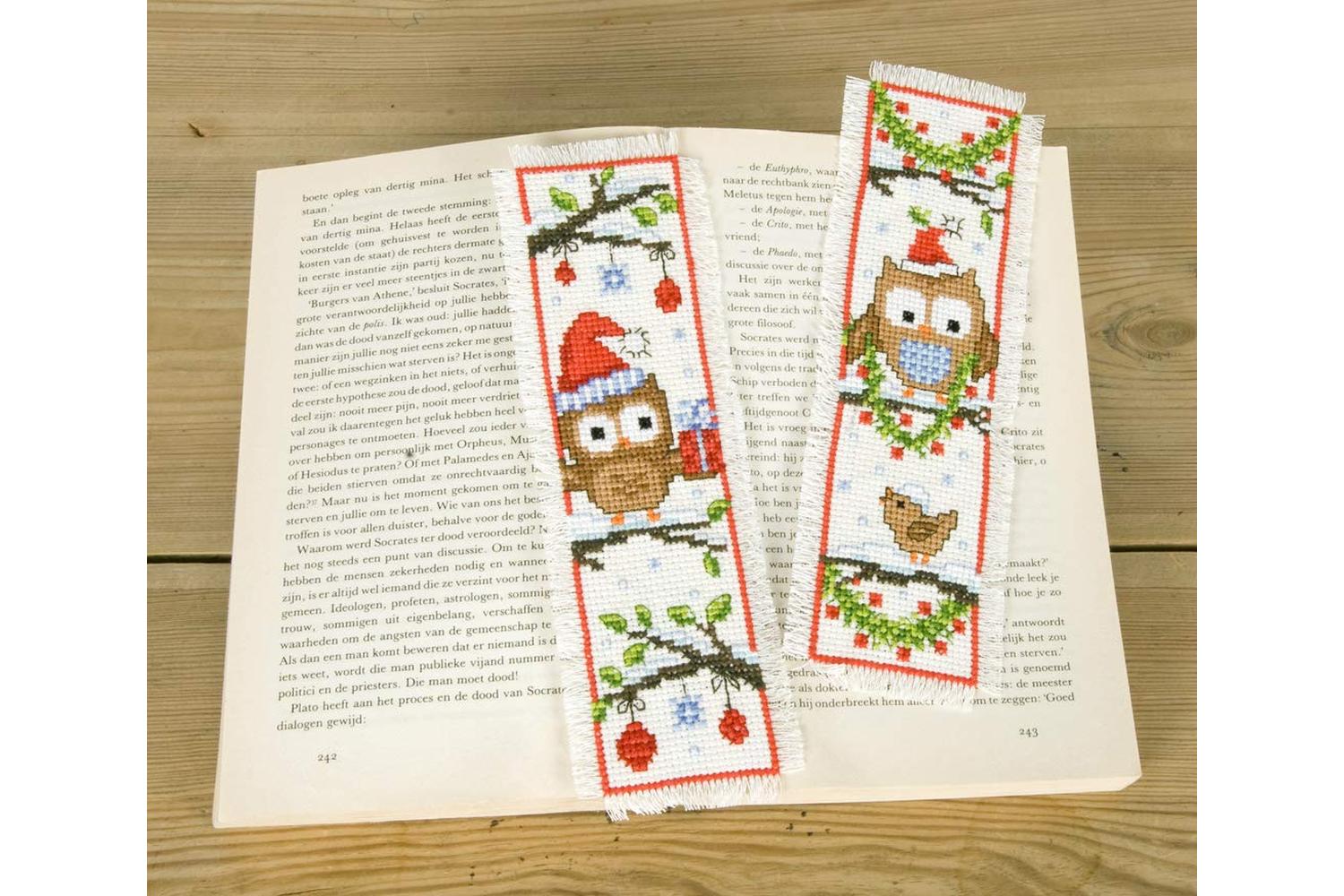 Vervaco Gro-pn-0149284 - Counted Cross Stitch Kit Bookmarks-4