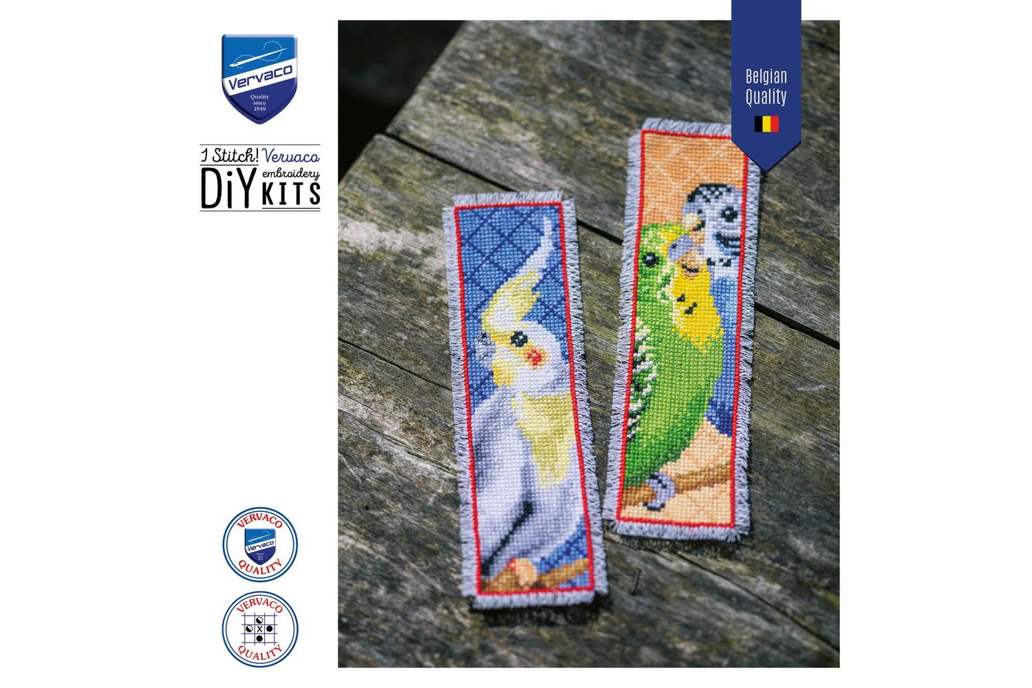 Vervaco Gro-pn-0146574 - Counted Cross Stitch Kit Bookmark P-4