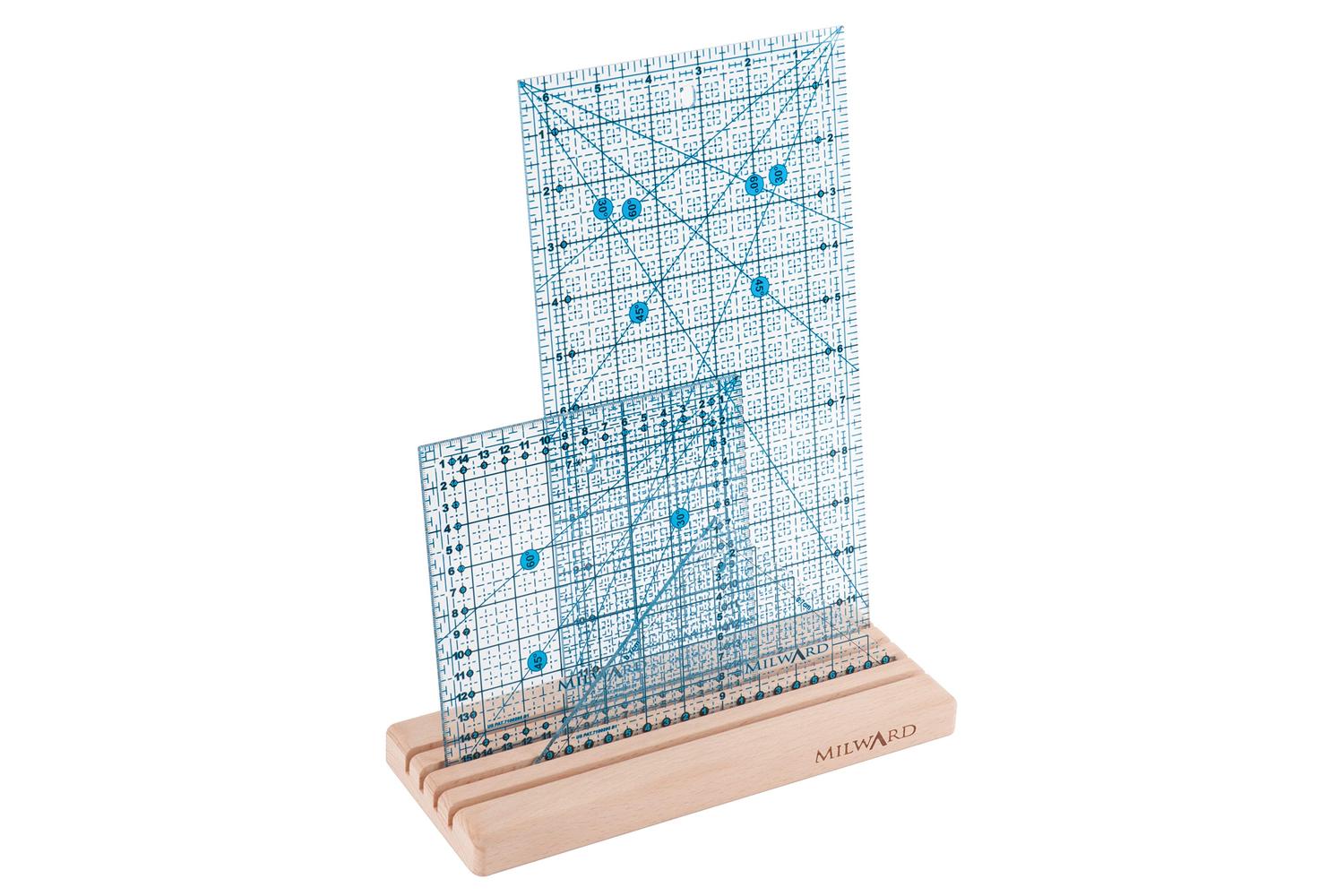 Milward Gro-2159003 - Ruler Rack Small - Ruler And Template