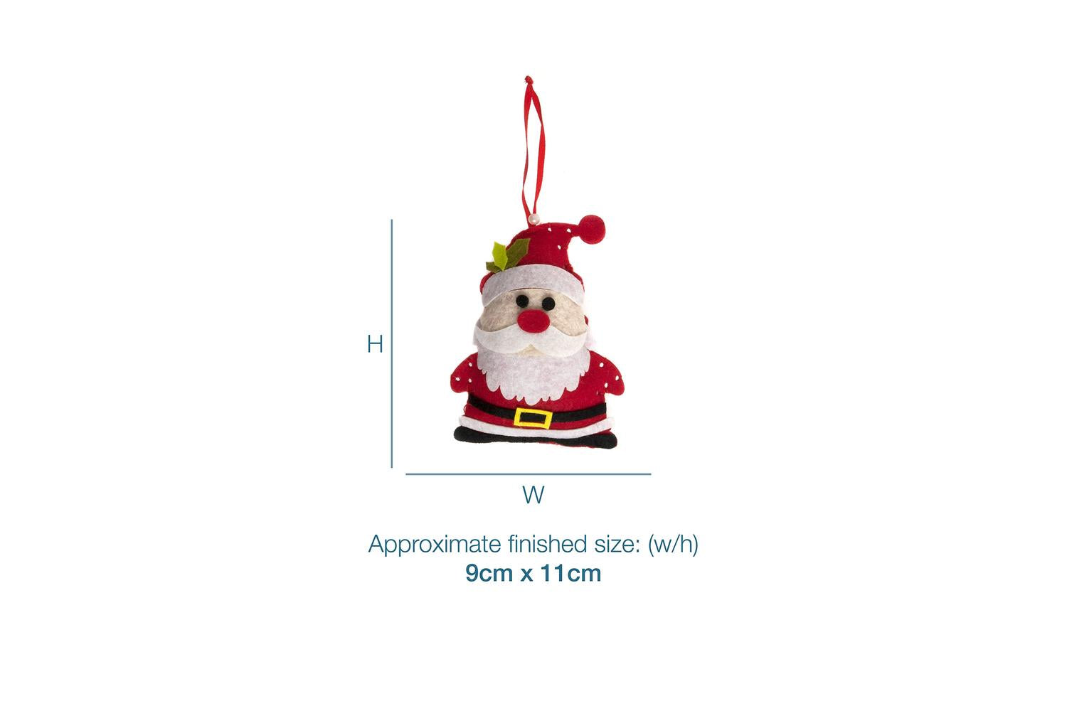 Trimits Gro-gck007 - Felt Kit Father Xmas - Felt Decoration-3