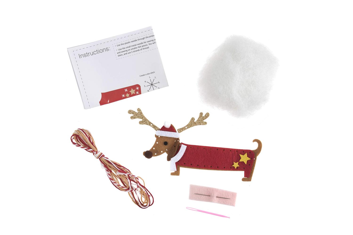 Trimits Gro-gck077 - Felt Decoration Kit Christmas Festive D-2