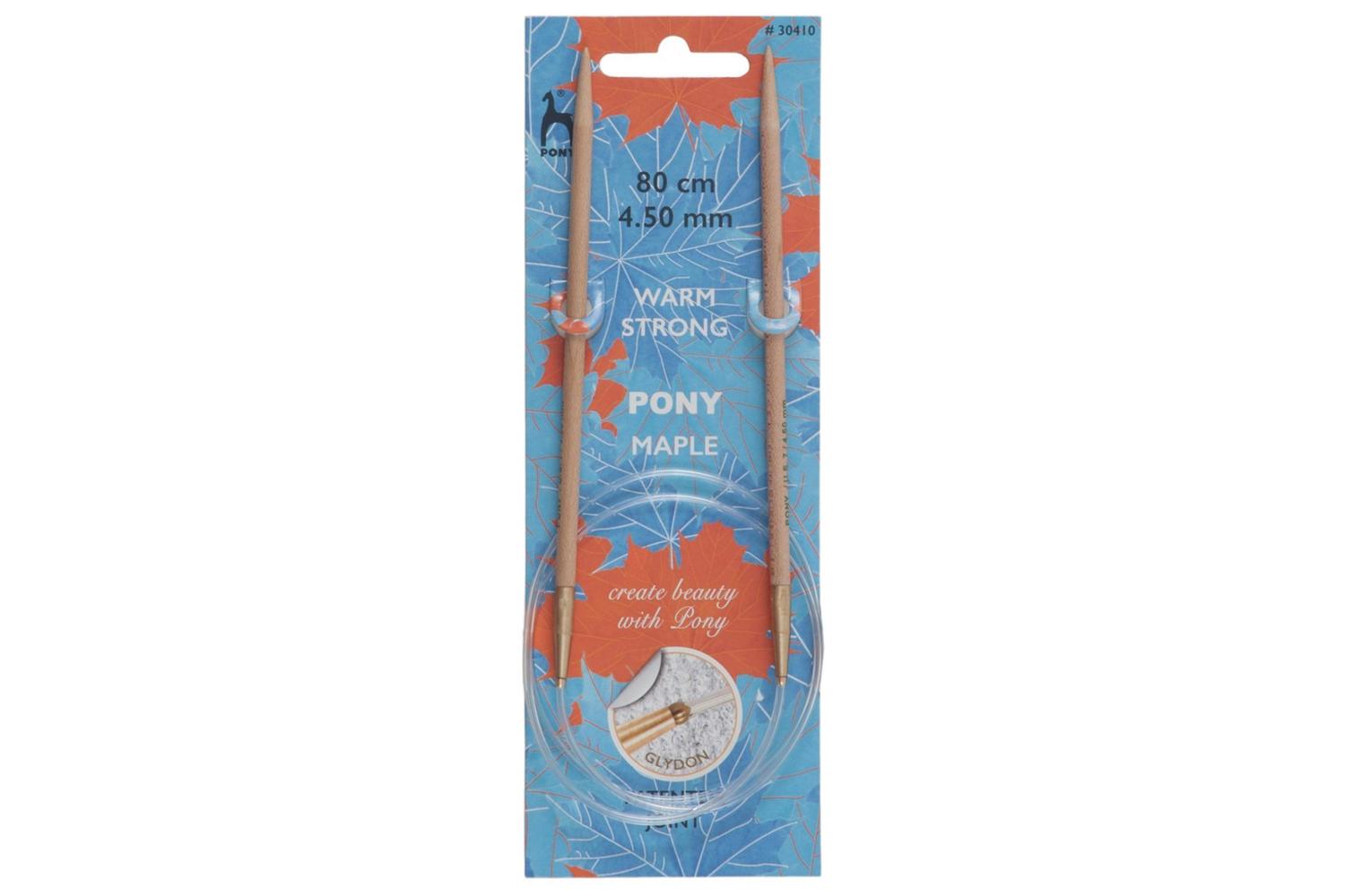 Pony Gro-p30410 - Maple Ckp 80cmx450 - Knitting Pins Circula