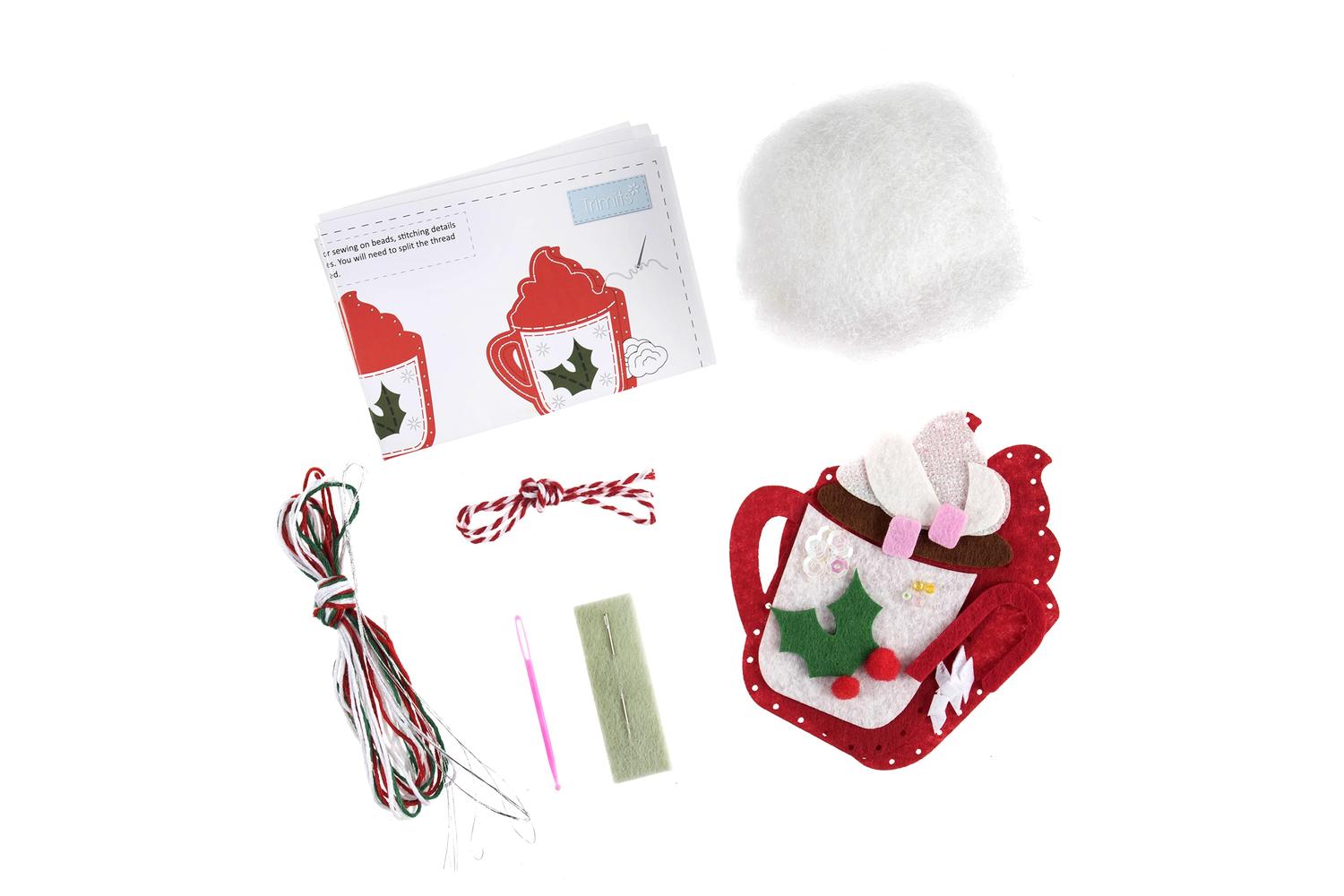 Trimits Gro-gck102 - Felt Kit Hchocolate - Felt Decoration K-2