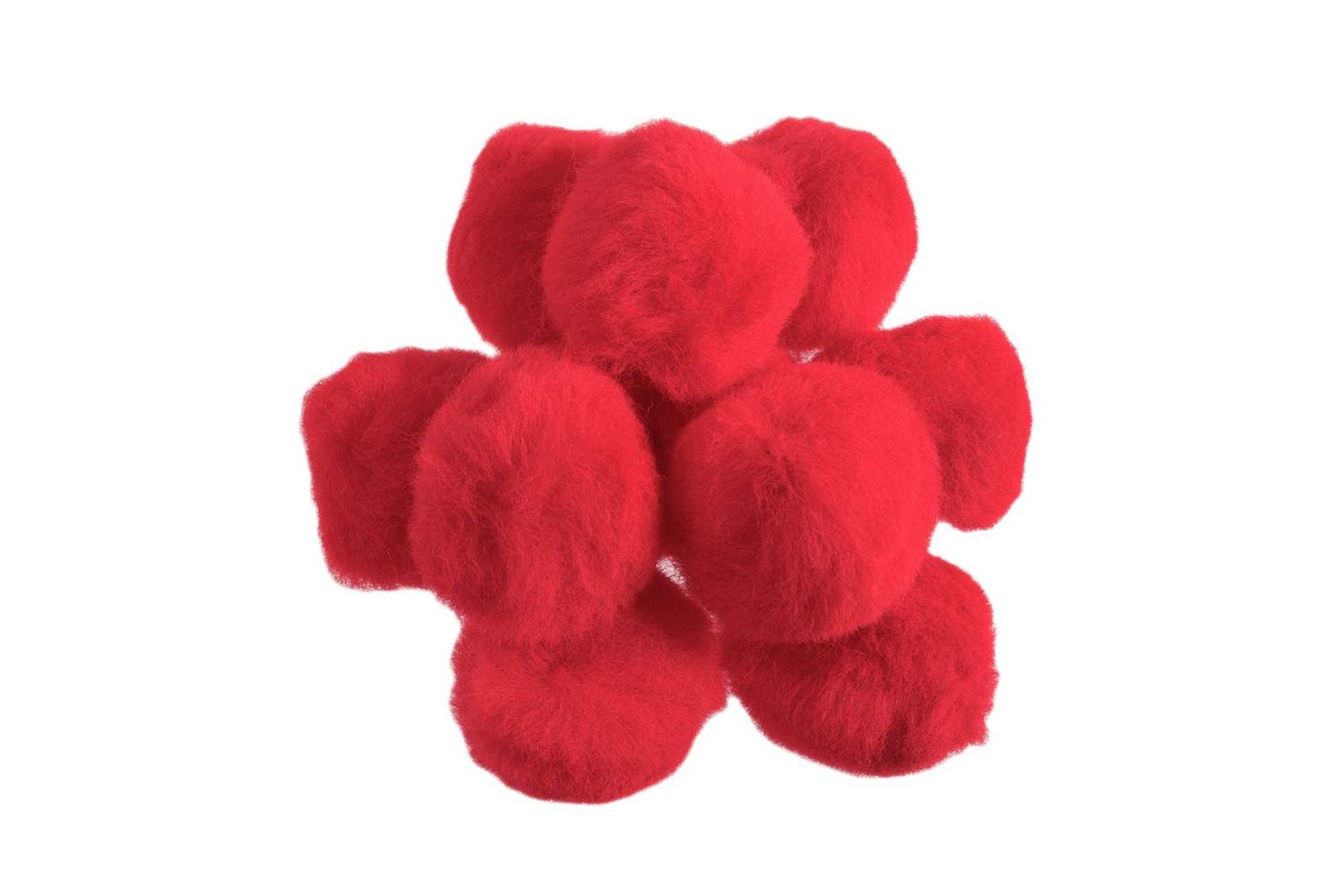 Trimits Gro-pp4r - Pom-poms 1-12in Pk50 - Pom Poms 35cm Red