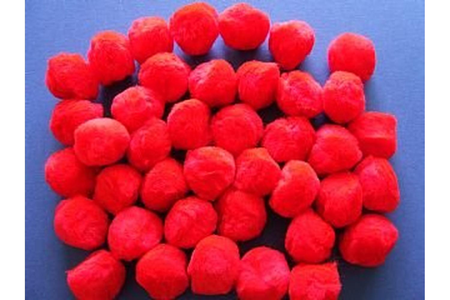 Trimits Gro-pp4r - Pom-poms 1-12in Pk50 - Pom Poms 35cm Red-2
