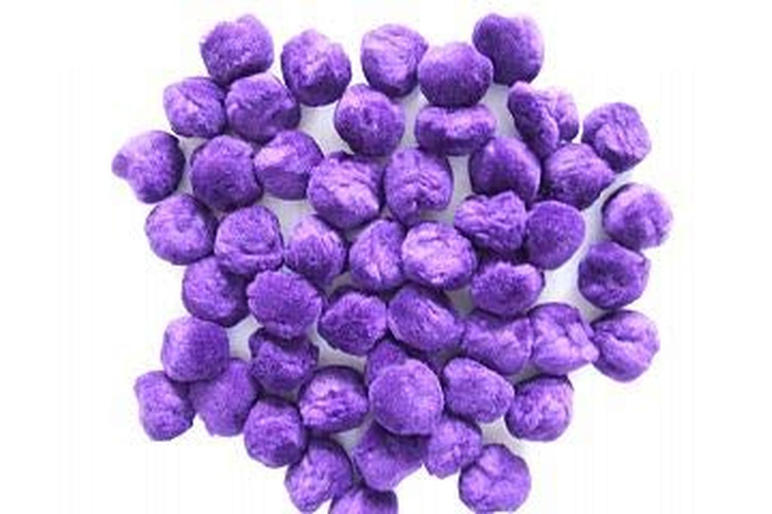 Trimits Gro-pp4v - Pom-poms 1-12in Pk50 - Pom Poms 35cm Purp