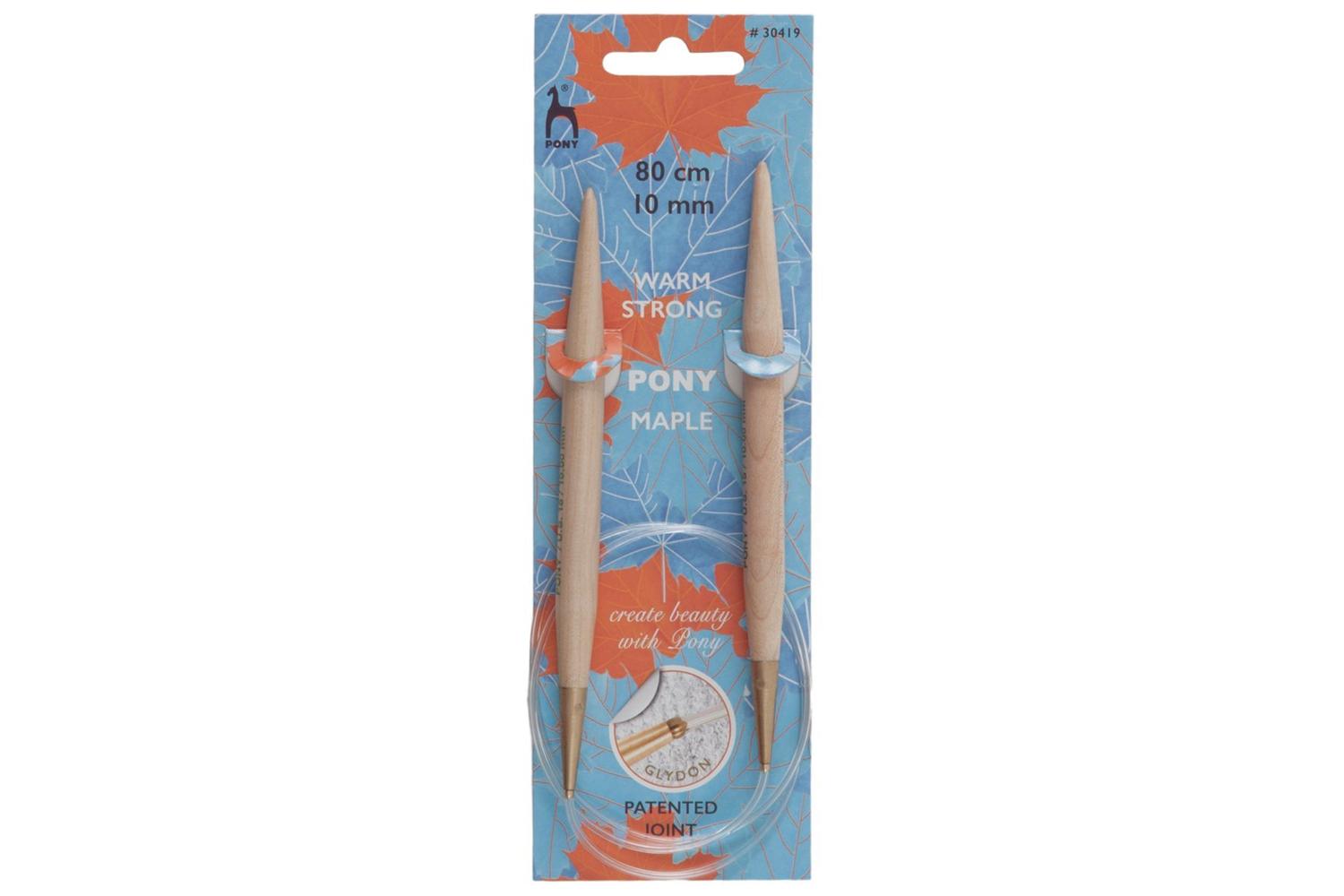 Pony Gro-p30419 - Maple Ckp 80cmx1000 - Knitting Pins Circul