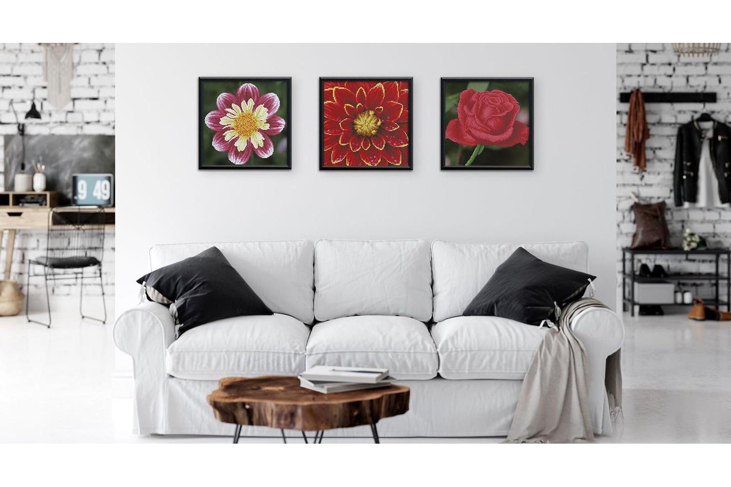 Diamond Dotz Gro-dd5.037 - Dahlia - Diamond Painting Kit Dah-3