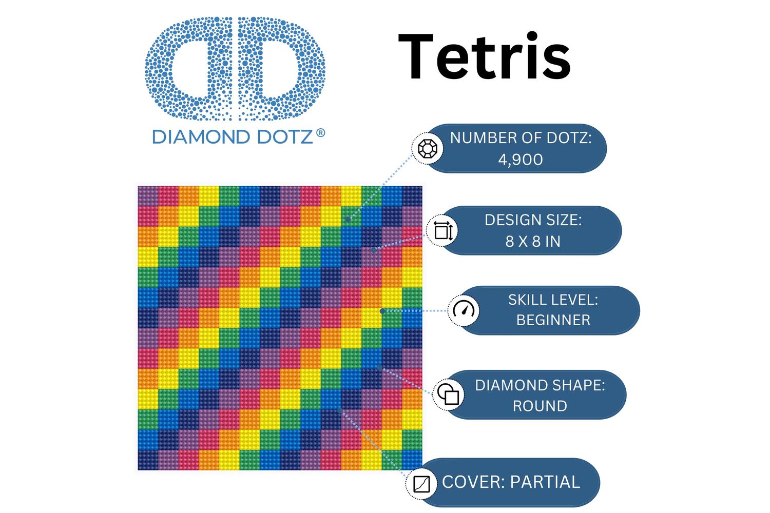 Diamond Dotz Gro-dd3.021 - Textris - Diamond Painting Kit Te-2