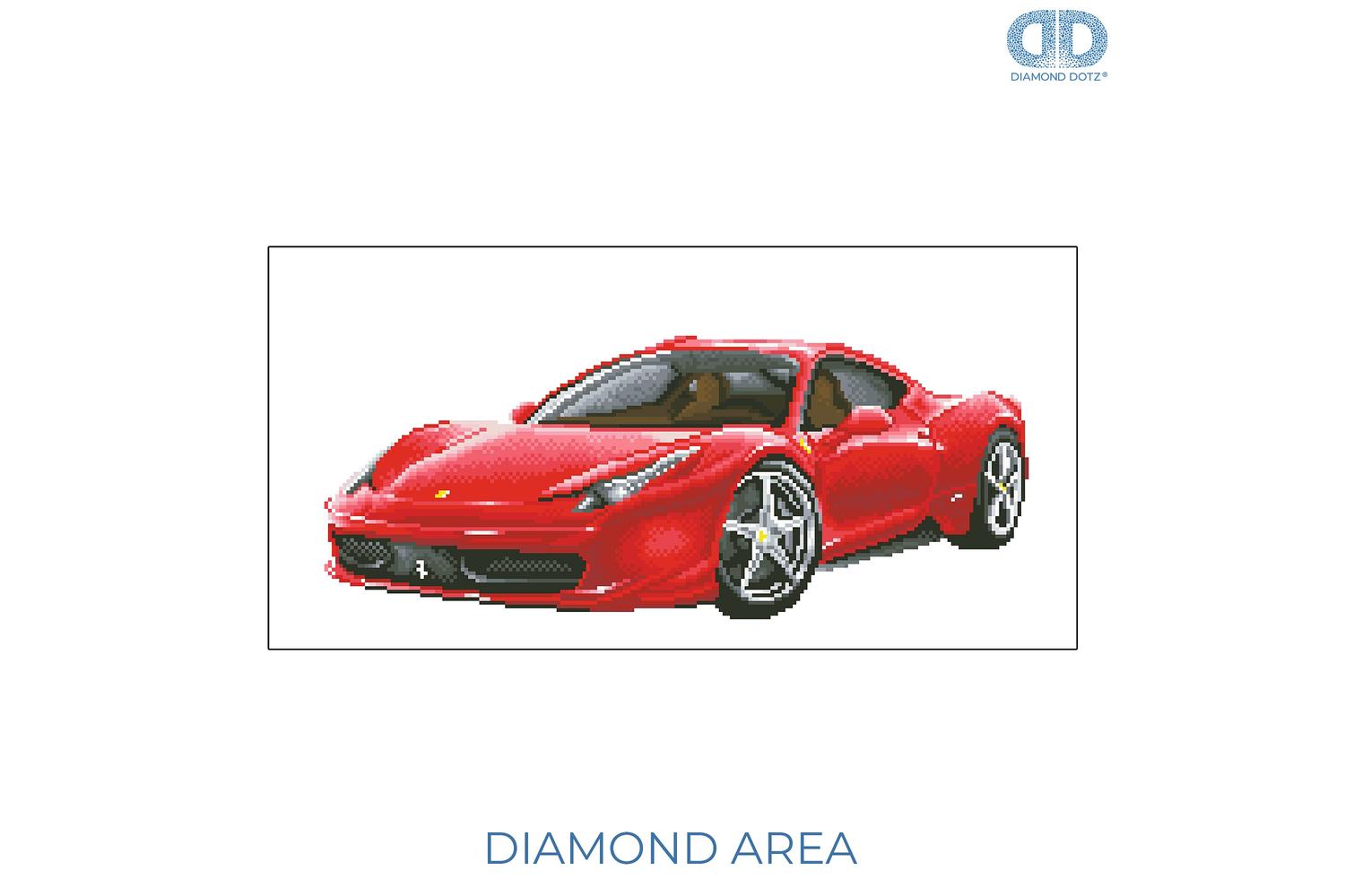 Diamond Dotz Gro-dd9.026 - Vroom - Diamond Painting Kit Vroo-2