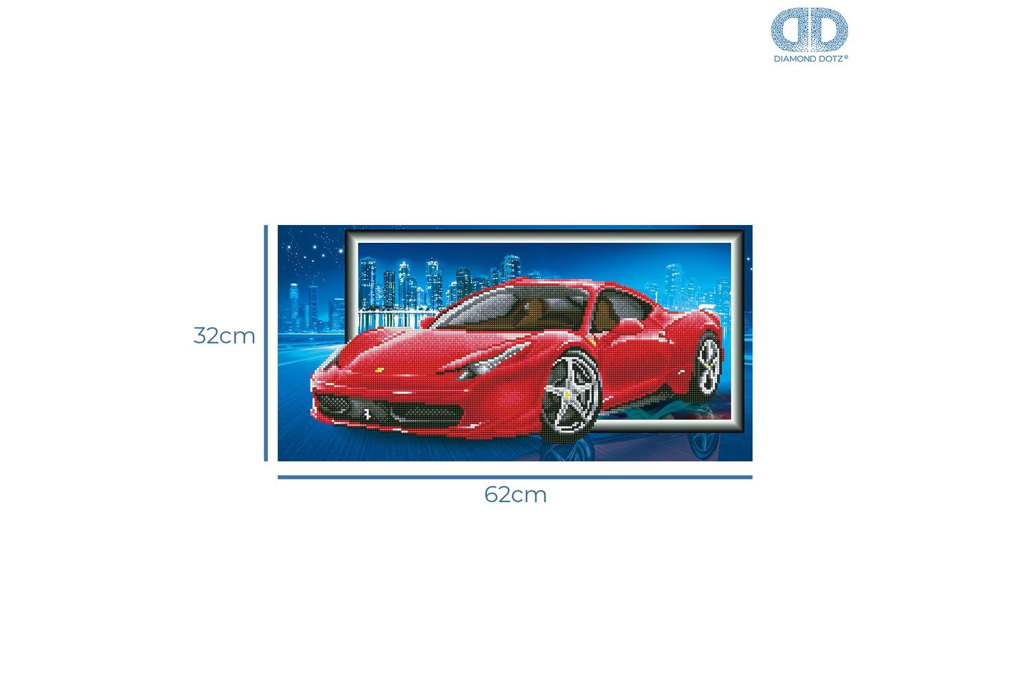 Diamond Dotz Gro-dd9.026 - Vroom - Diamond Painting Kit Vroo-3
