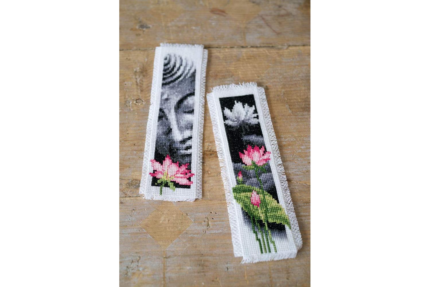 Vervaco Gro-pn-0155652 - Counted Cross Stitch Kit Bookmarks-4
