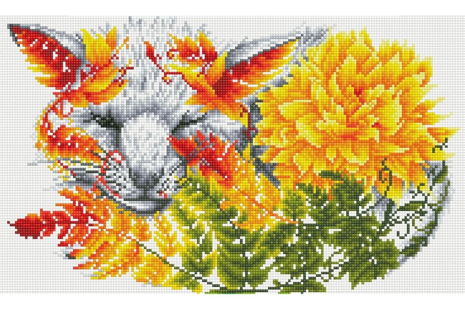 Diamond Dotz Gro-dd9.033 - Fern Fox - Diamond Painting Kit F