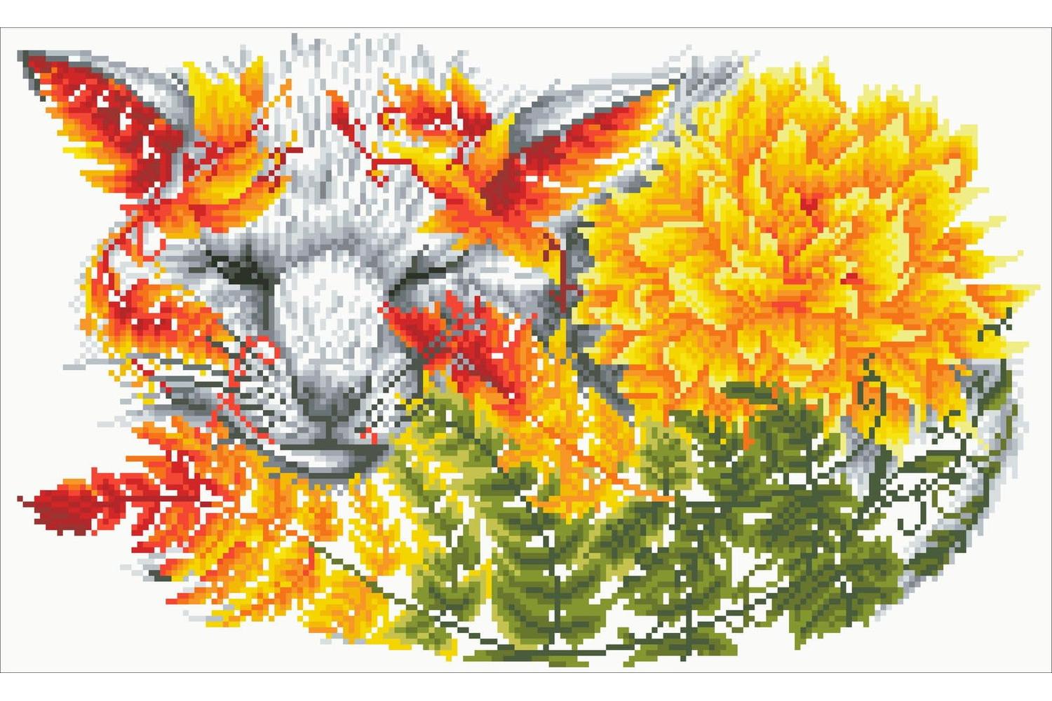 Diamond Dotz Gro-dd9.033 - Fern Fox - Diamond Painting Kit F-3
