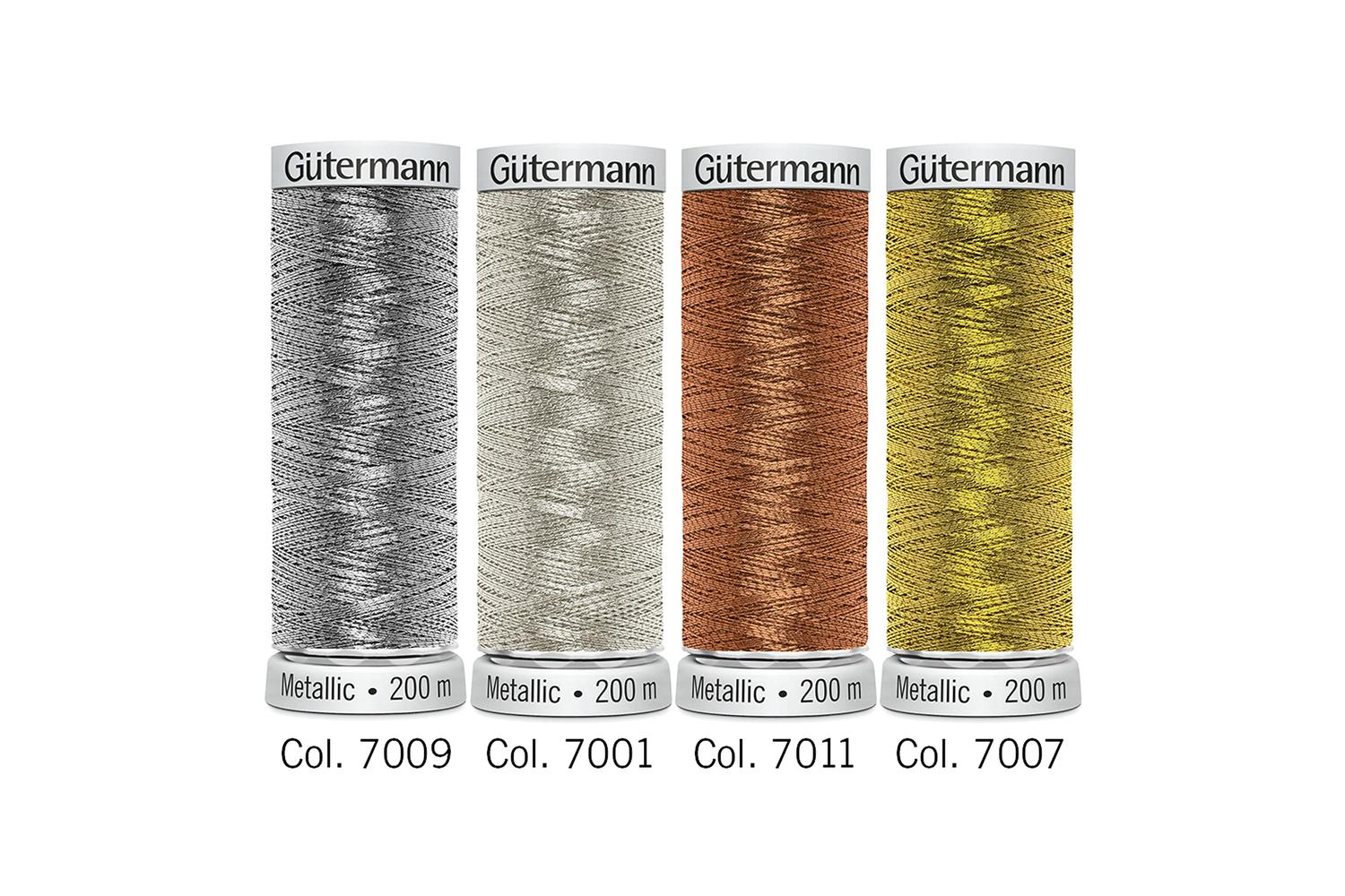 Gutermann Gro-734485\1 - Tset Metallic 200m - Thread Set Met-2