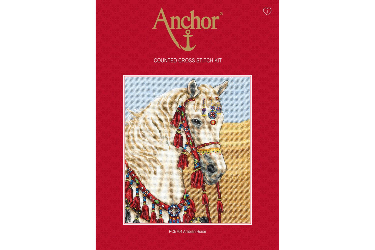 Anchor Gro-pce764 - Arabian Horse - Counted Cross Stitch Kit