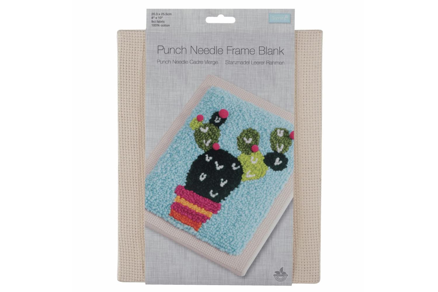 Trimits Gro-gck101 - Punch Needle Fabric In Frame 9 Count Cr-2