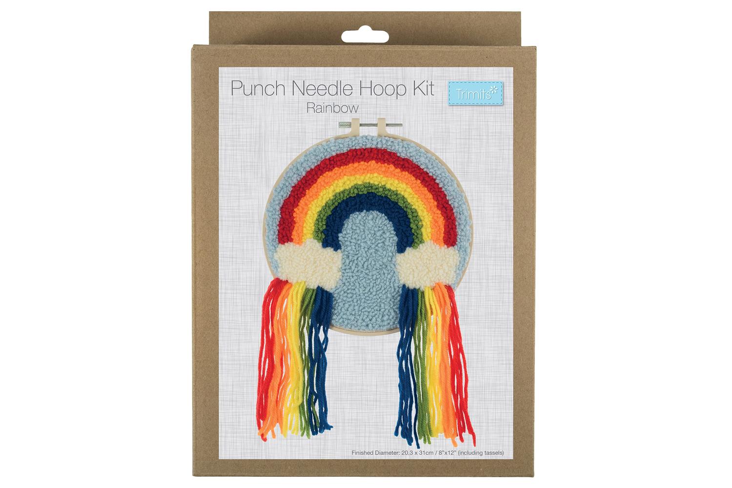 Trimits Gro-gck182 - Pneedle Hoop Rbow - Punch Needle Kit Ya-2