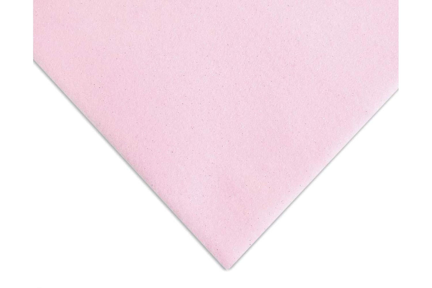Trimits Gro-af02\30 - Felt Acrylic 23 X 30cm Glitter Pink 10
