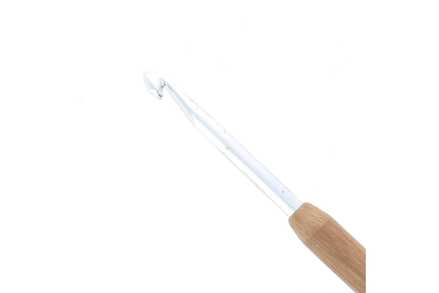 Pony Gro-p46312 - Chk Wbamb 550 - Crochet Hook Aluminium Wit-2
