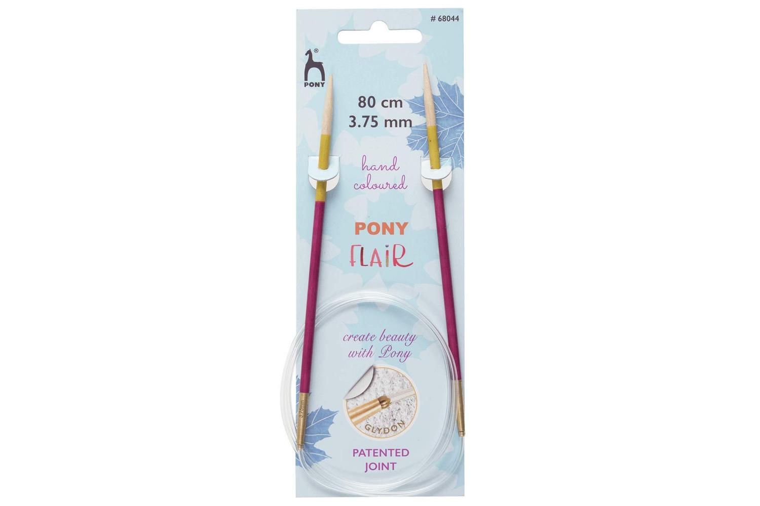 Pony Gro-p68044 - Flr Circ 80cmx375mm - Knitting Pins Circul
