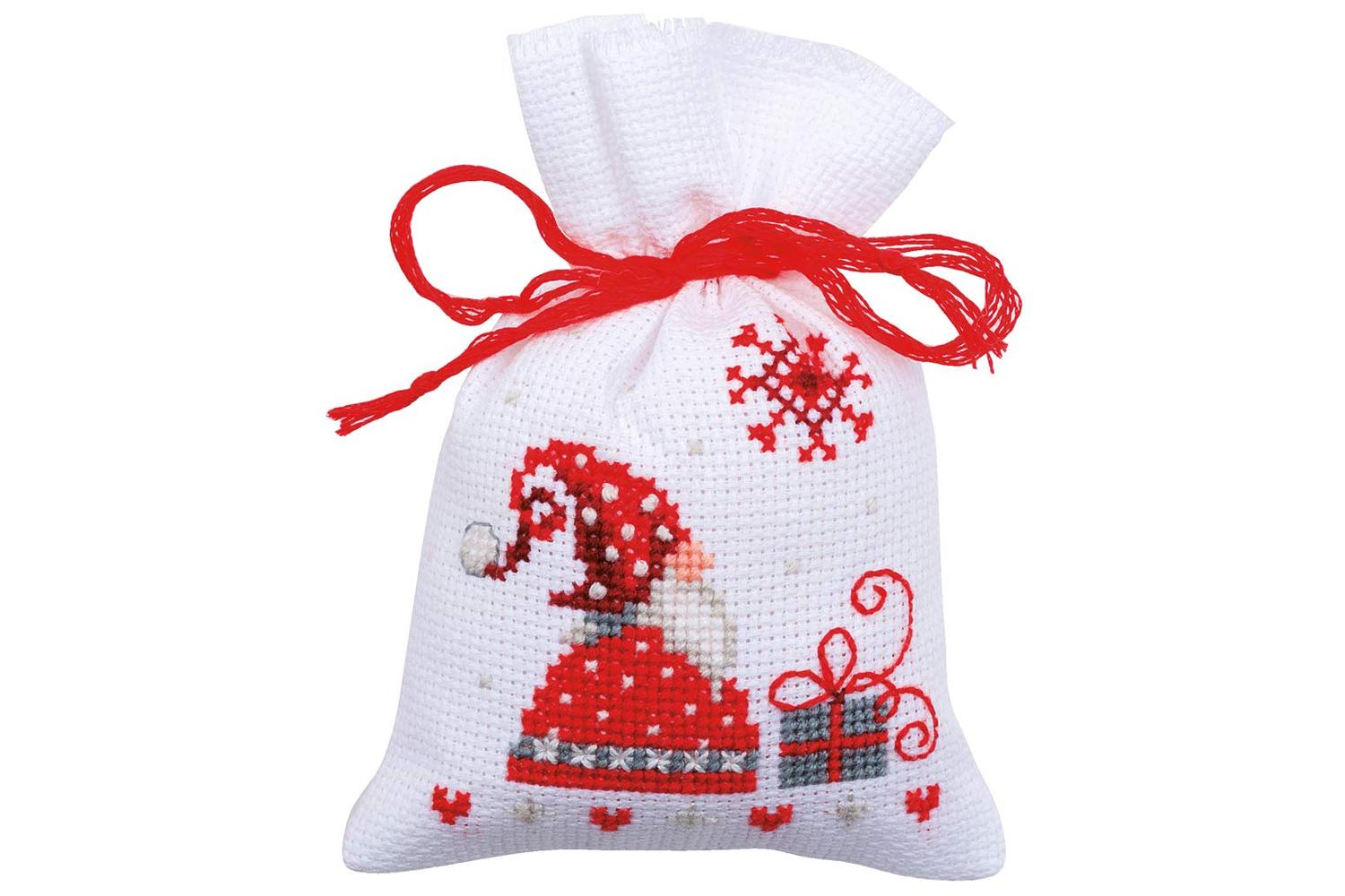 Vervaco Gro-pn-0165994 - Ppbag Pk3 Xmas Gnomes - Counted Cro-3