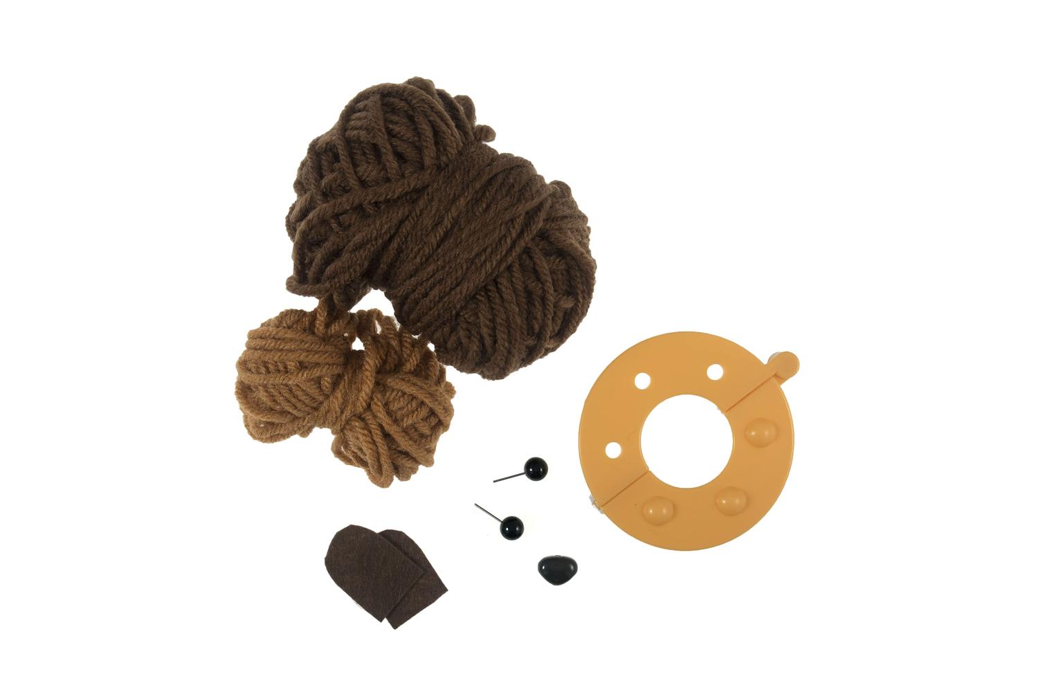 Trimits Gro-gck187 - Pompom Bear - Pom Pom Decoration Kit Be-2