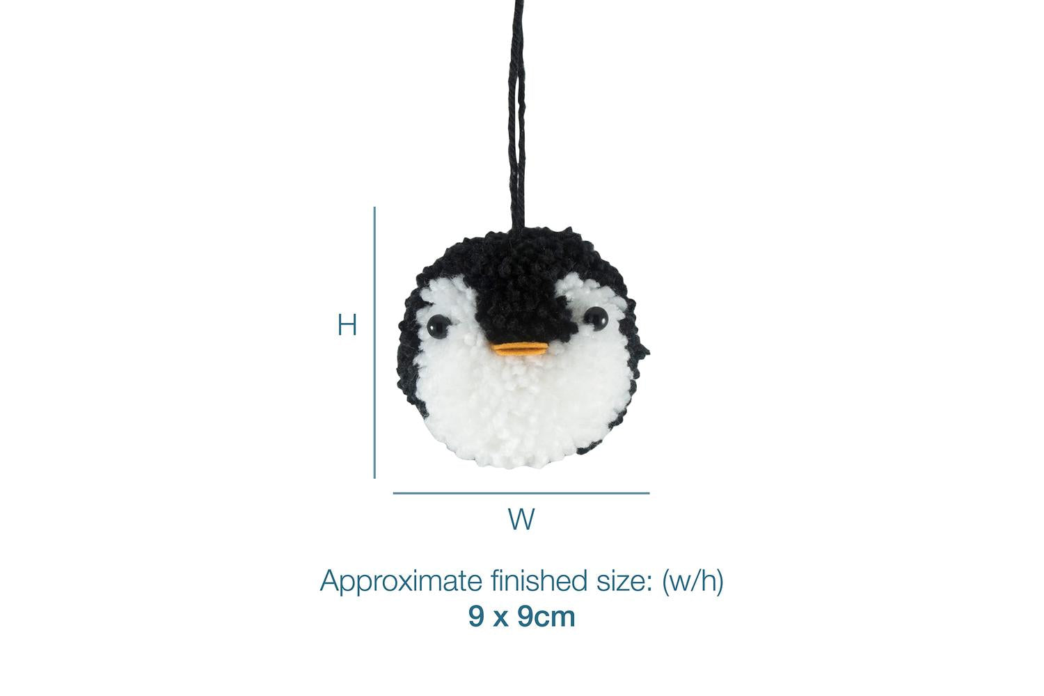 Trimits Gro-gck184 - Pompom Penguin - Pom Pom Decoration Kit-4