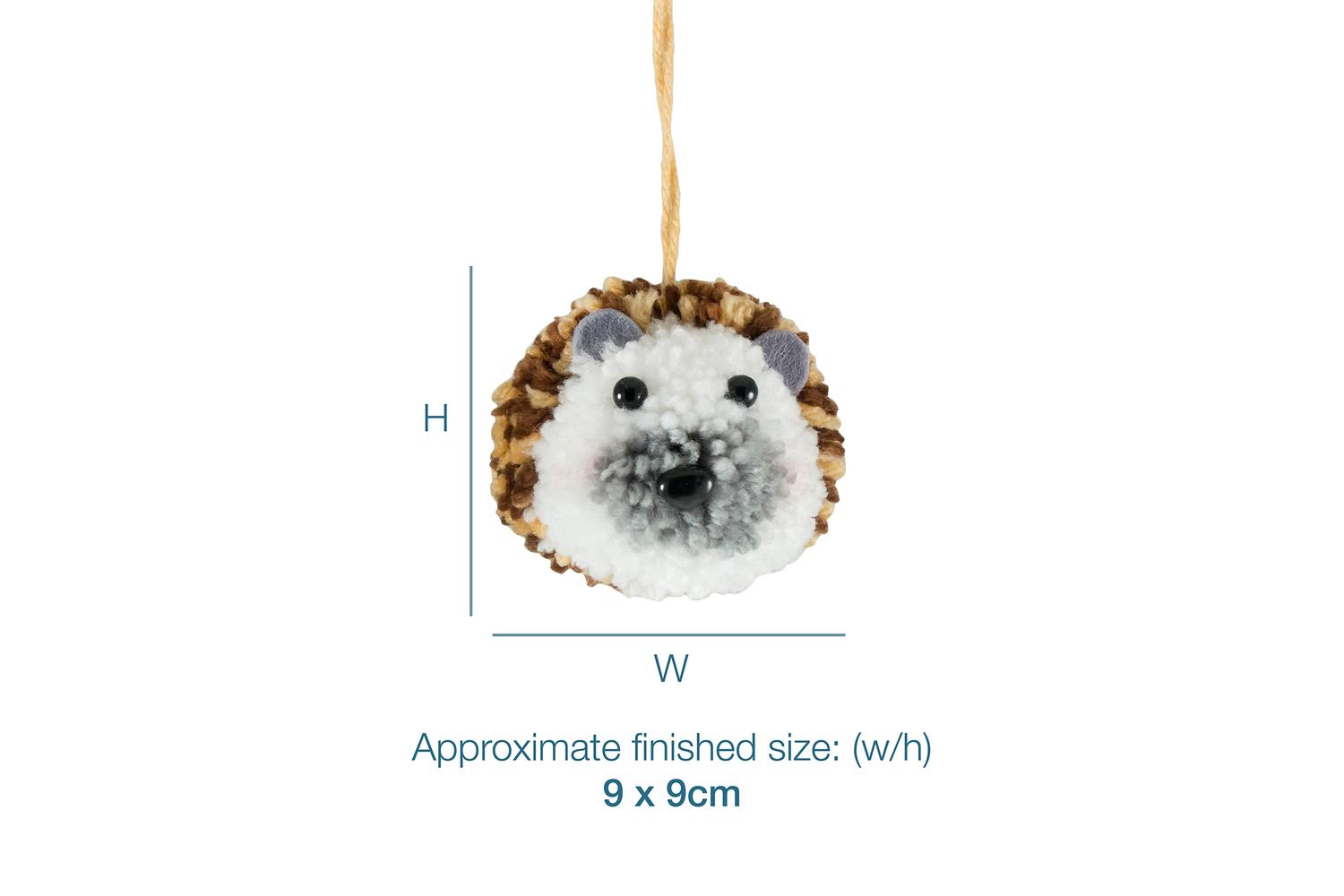 Trimits Gro-gck185 - Pompom Hedgehog - Pom Pom Decoration Ki-4