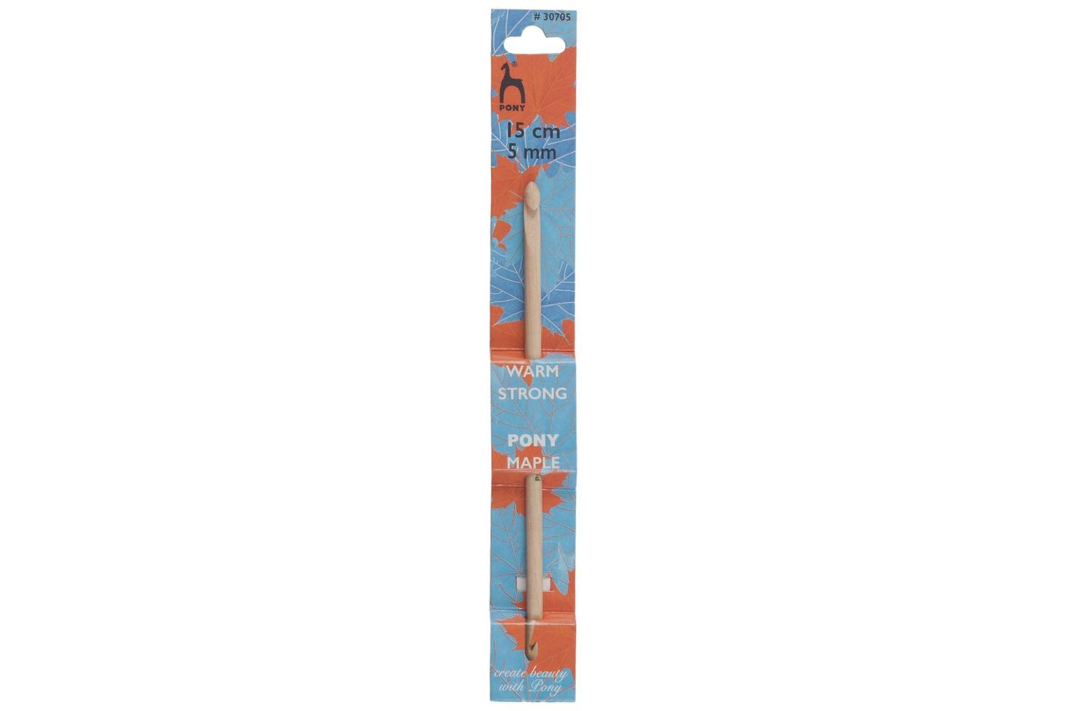 Pony Gro-p30705 - Maple Chk De 500 - Crochet Hook Double-end