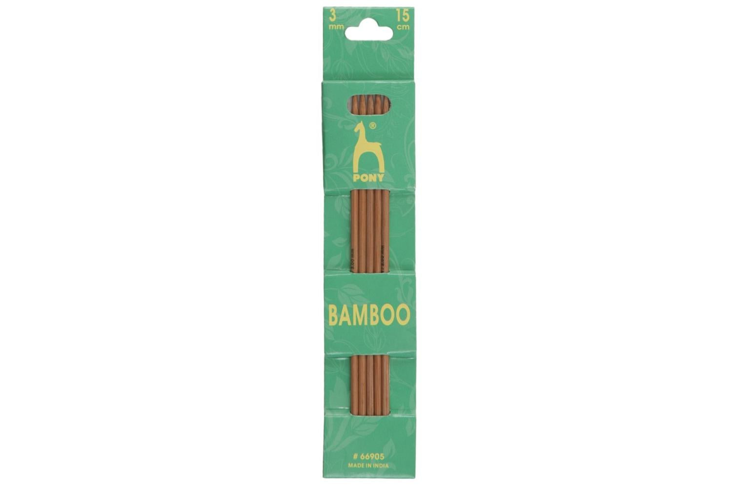 Pony Gro-p66905 - Bamb De Kp 15cmx300 - Knitting Pins Double