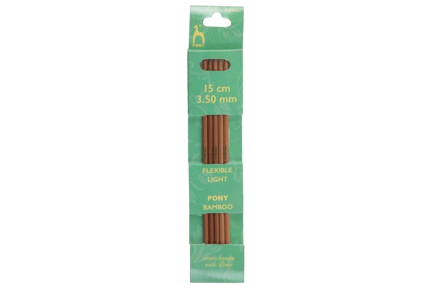 Pony Gro-p66907 - Bamb De Kp 15cmx350 - Knitting Pins Double