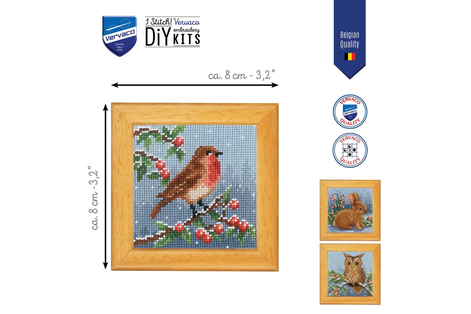 Vervaco Gro-pn-0143363 - Counted Cross Stitch Kit Miniature-2
