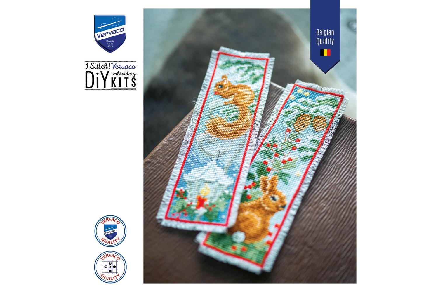 Vervaco Gro-pn-0143589 - Counted Cross Stitch Kit Bookmark R-4