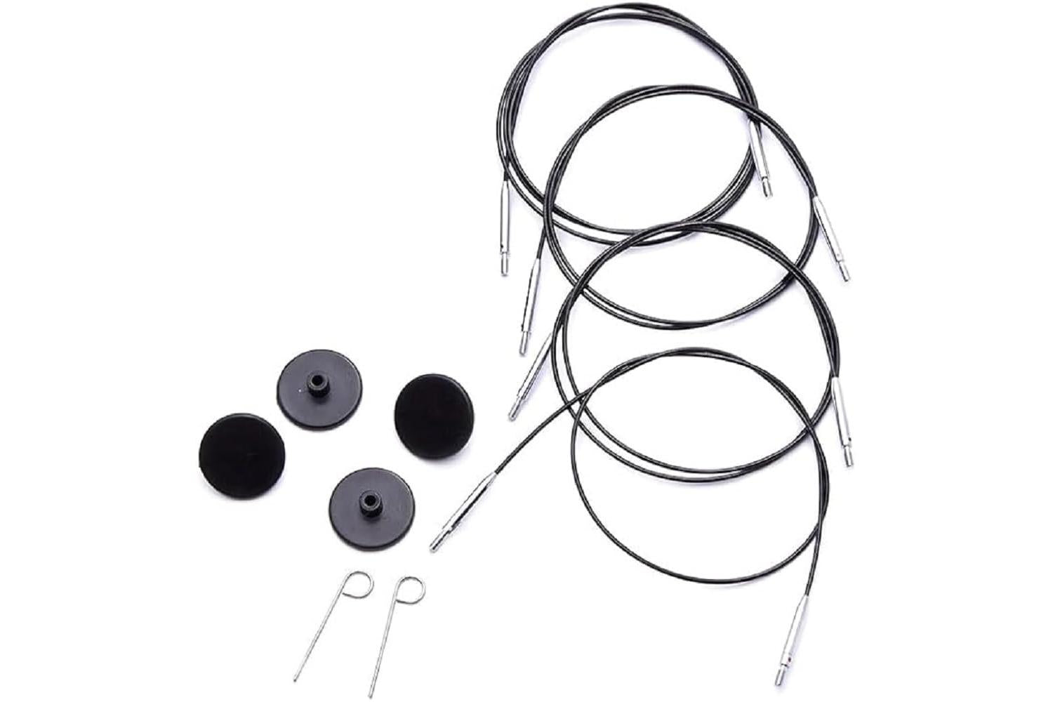 Knitpro Gro-kp10682 - Cable Fixed Interchangeable Black 30cm