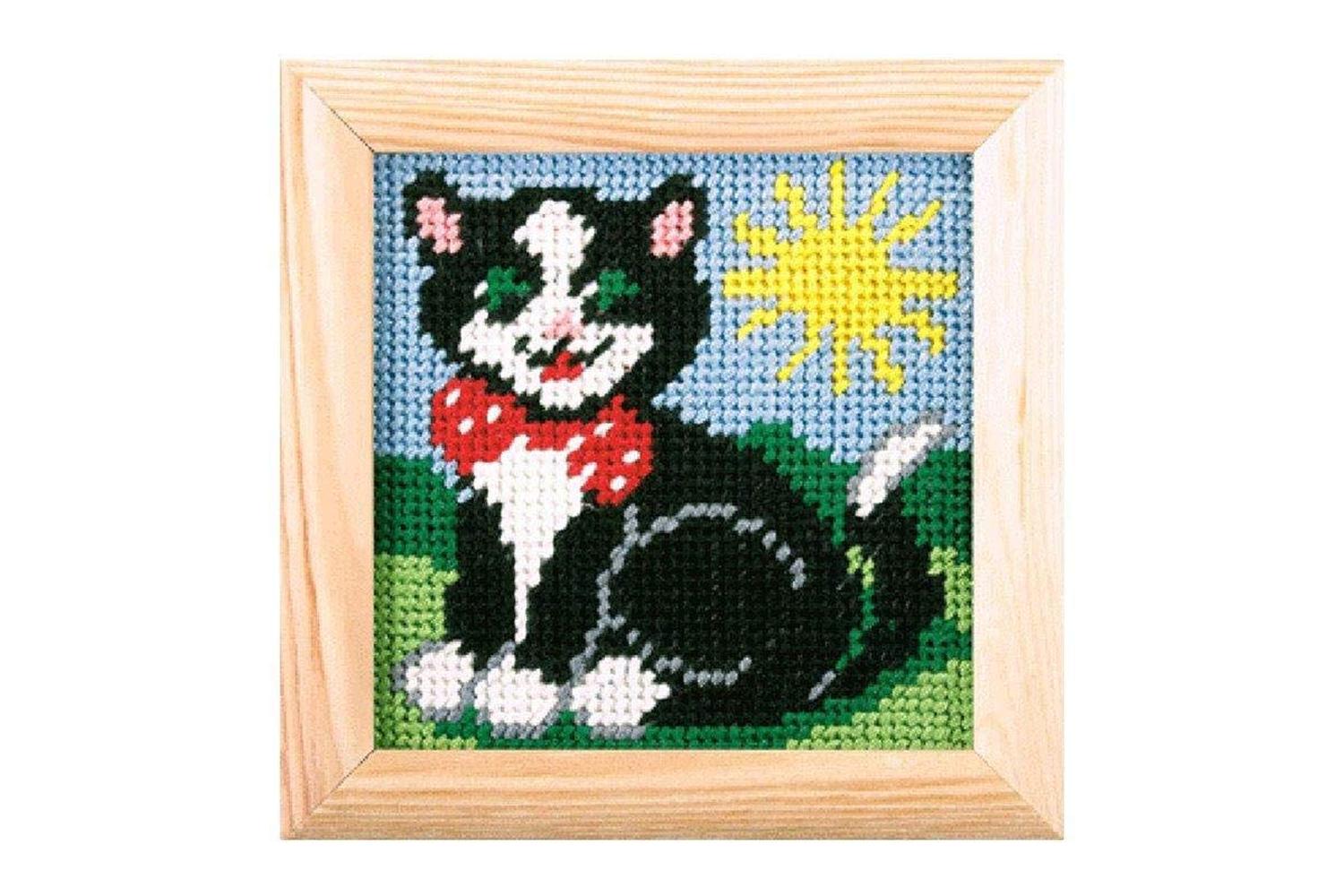 Orchidea Gro-orc.1497 - Emb Kit Cat - Needlepoint Kit My Fir