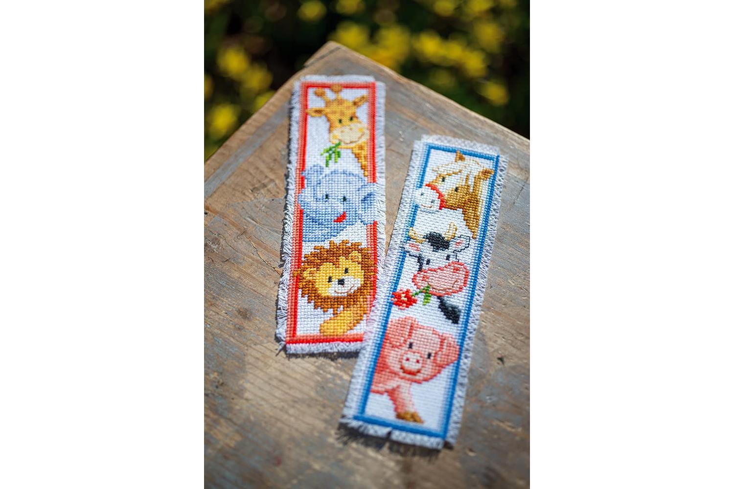 Vervaco Gro-pn-0012539 - Counted Cross Stitch Kit Bookmark A-2