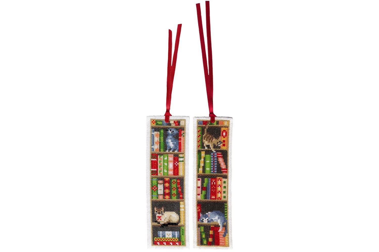 Vervaco Gro-pn-0187764 - Bmark Pk2 Bshelf - Counted Cross St