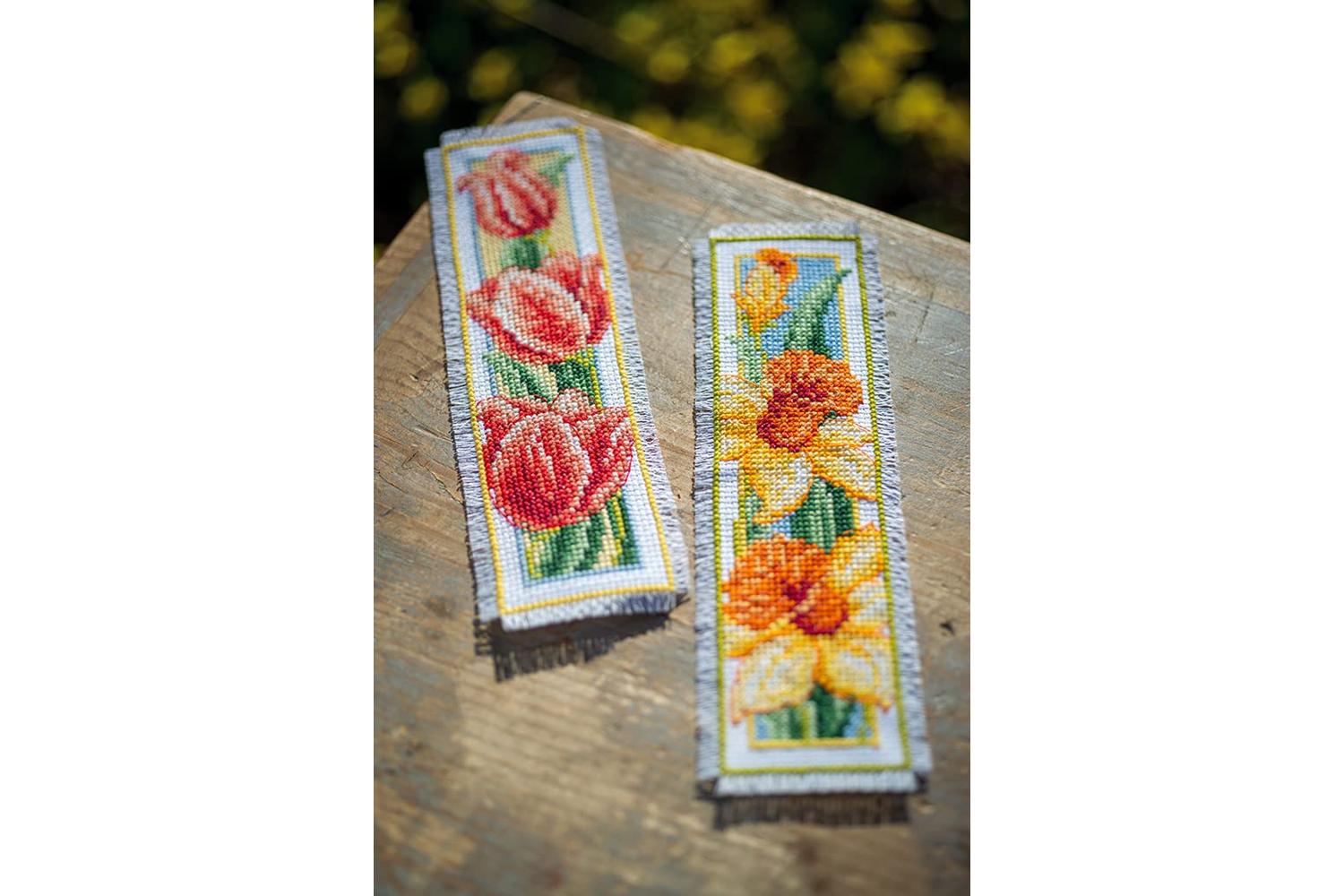 Vervaco Gro-pn-0021467 - Counted Cross Stitch Kit Bookmark F-2