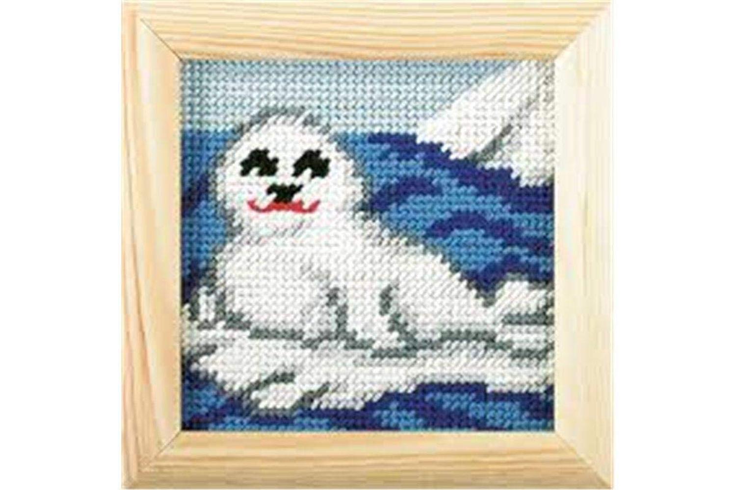 Orchidea Gro-orc.1502 - Emb Kit Seal - Needlepoint Kit My Fi