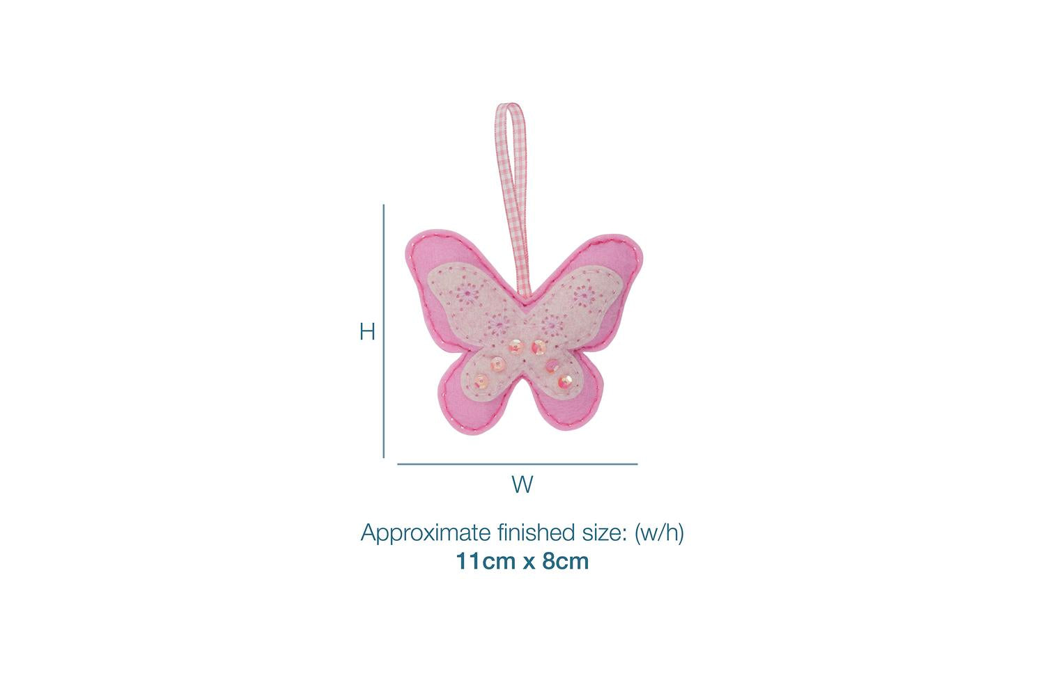 Trimits Gro-gck038 - Felt Kit Butterfly - Felt Decoration Ki-3