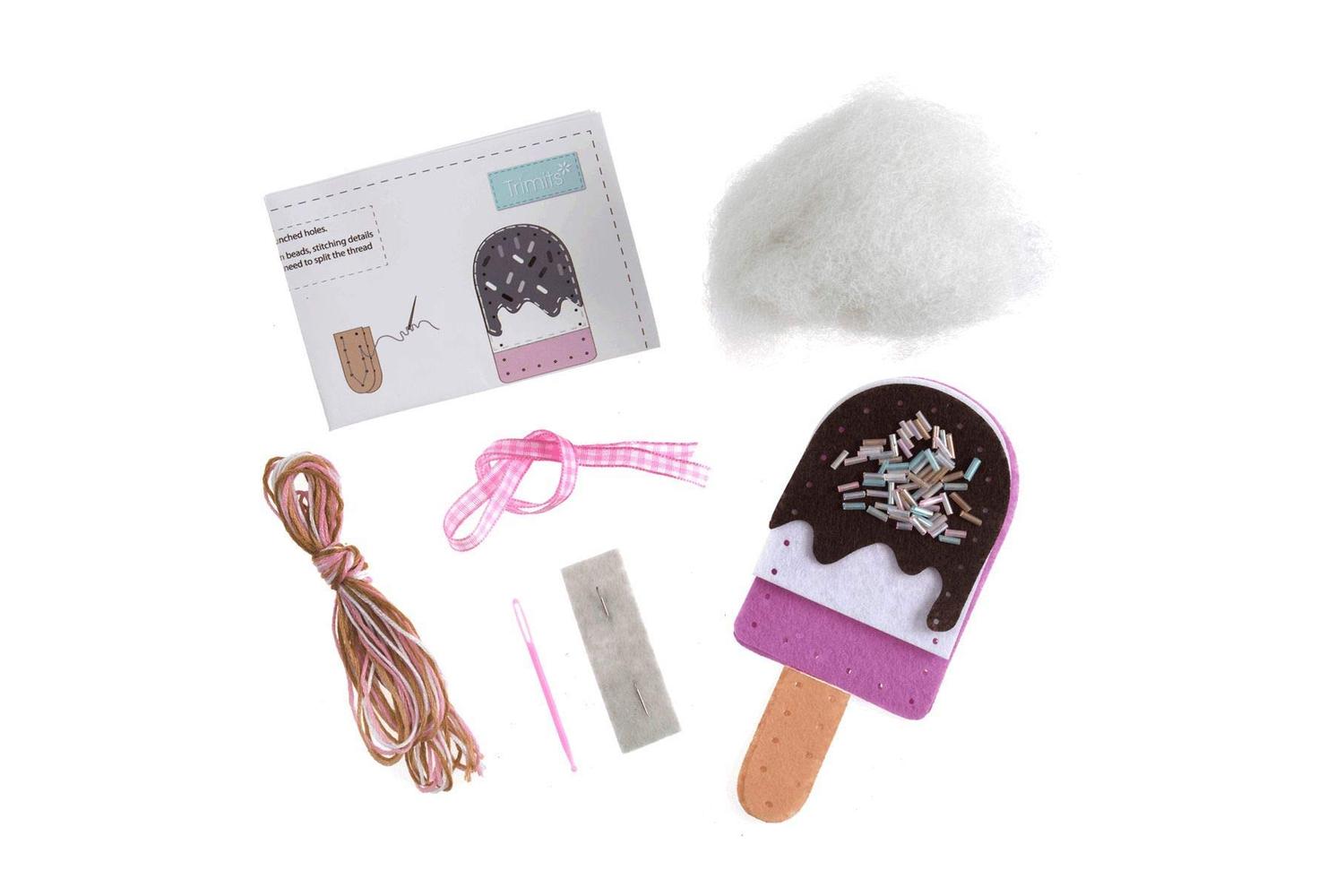 Trimits Gro-gck057 - Felt Kit Ice Lolly - Felt Decoration Ki-3
