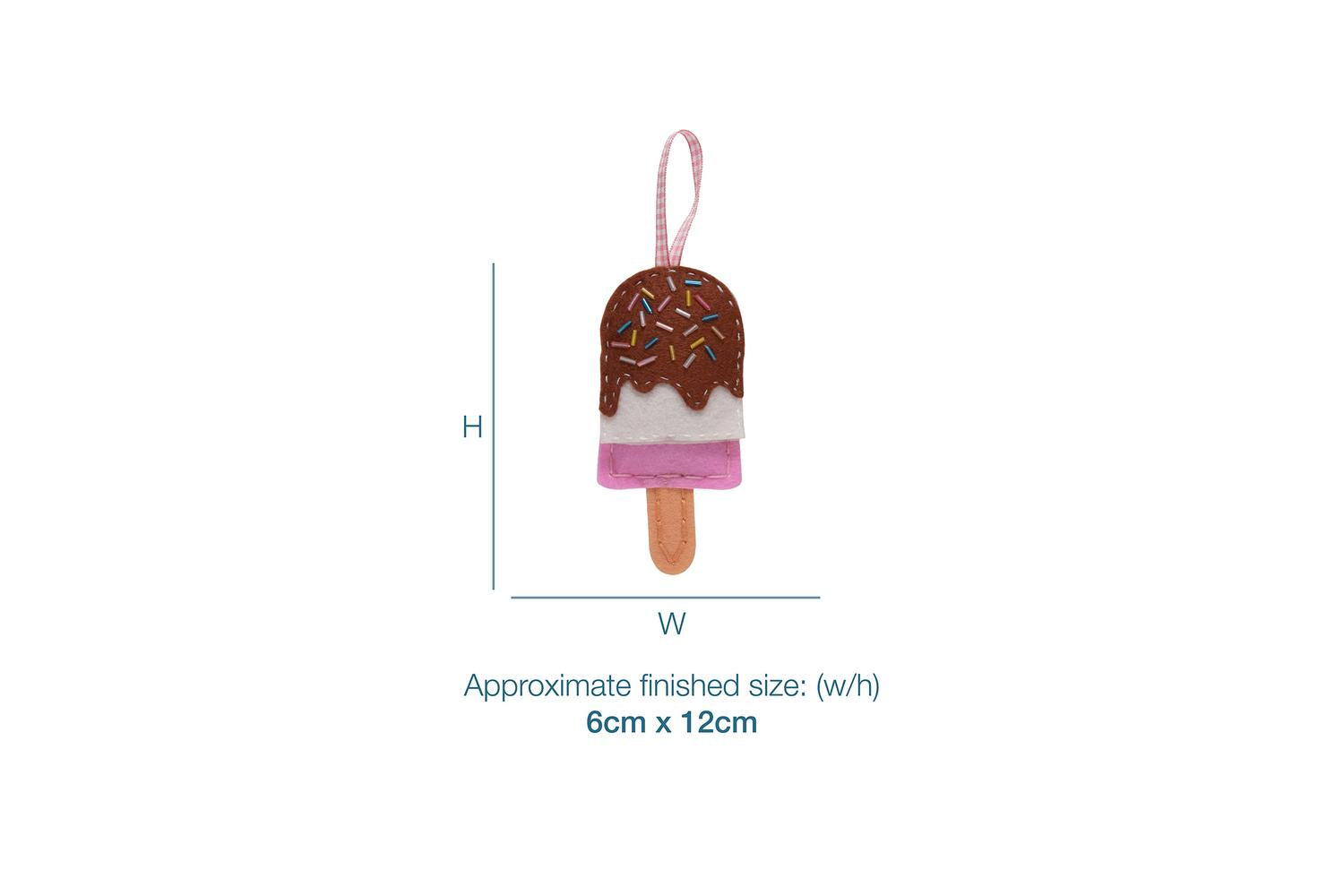 Trimits Gro-gck057 - Felt Kit Ice Lolly - Felt Decoration Ki-4
