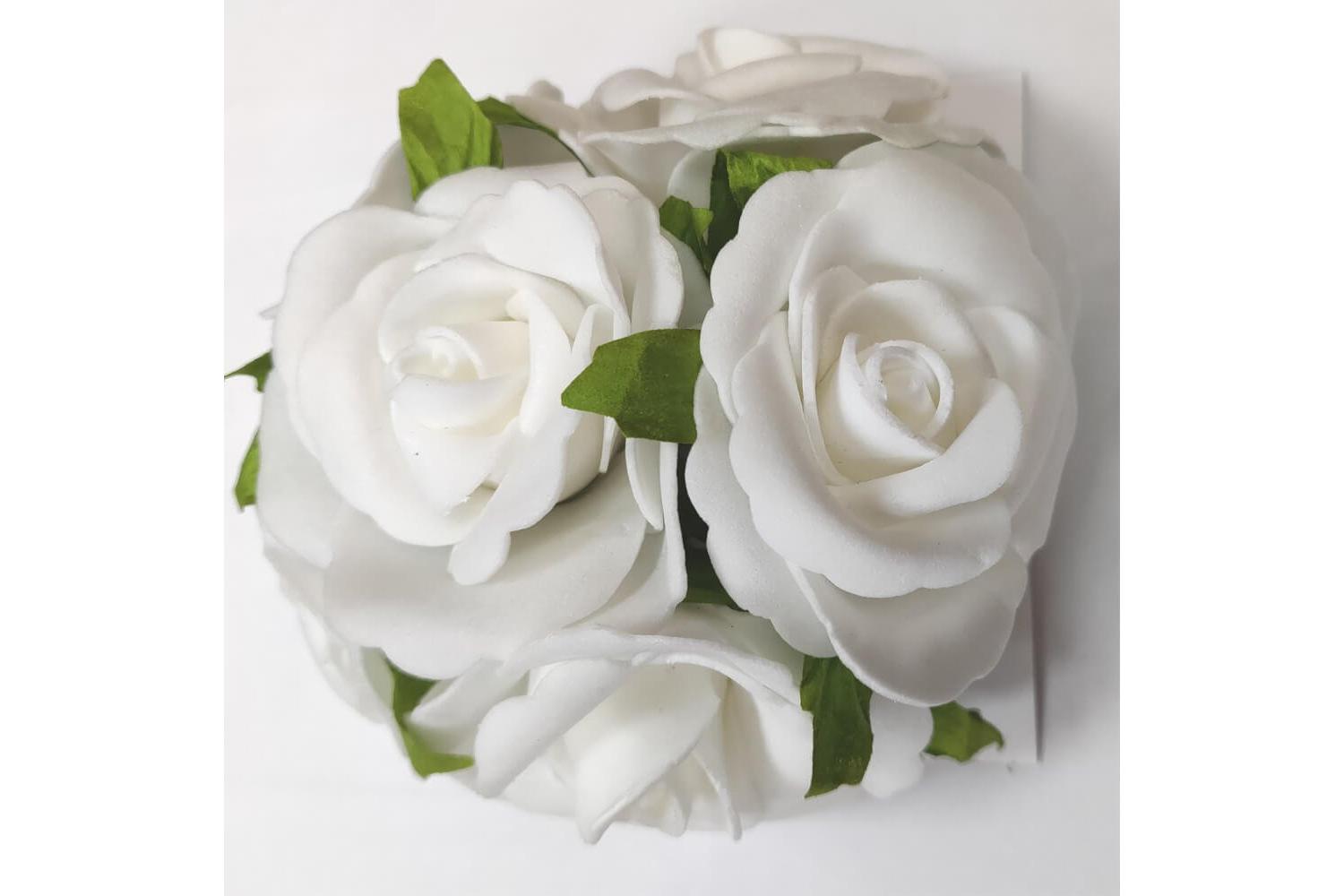 Occasions Gro-b1923wh - Rose Box - Flower Rose Head Polyfoam-2