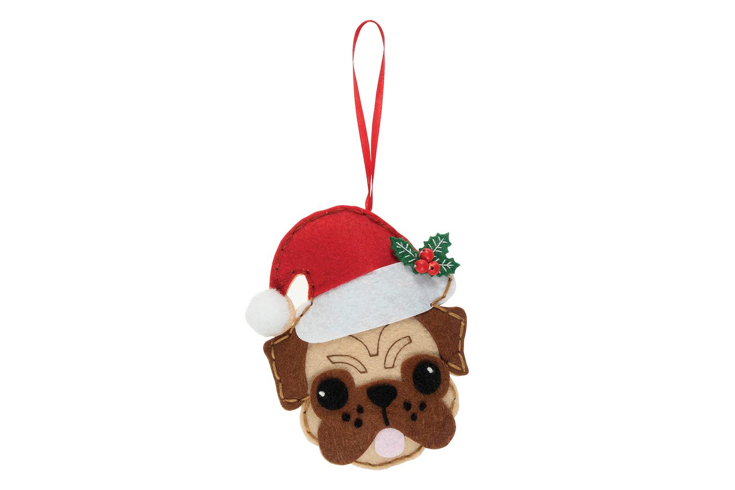 Trimits Gro-gck137 - Felt Kit Pug Shat - Felt Decoration Kit
