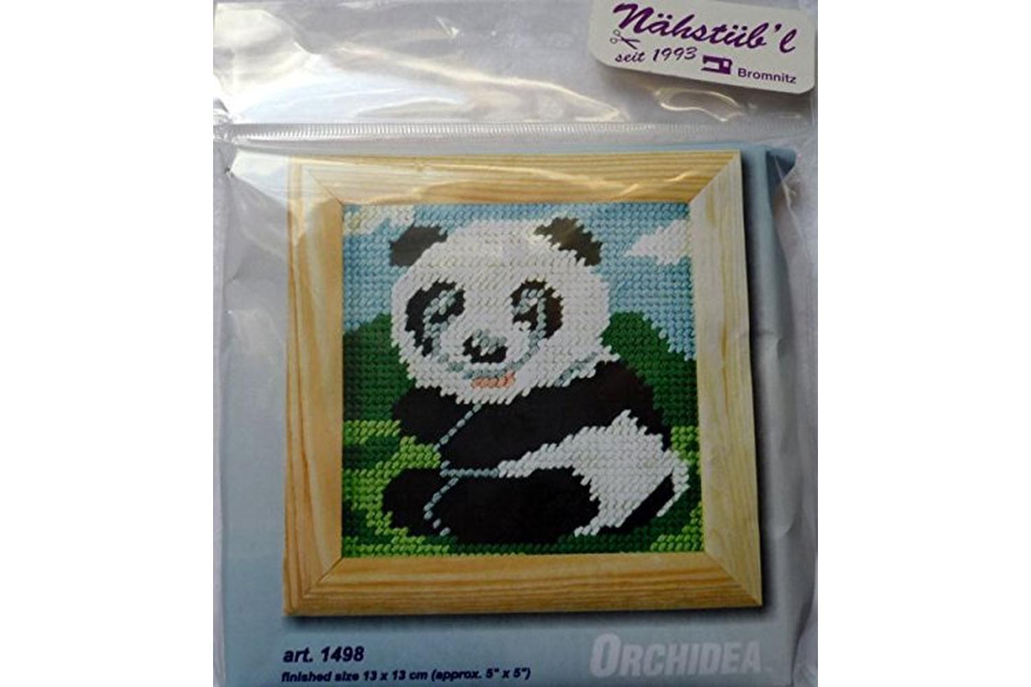 Orchidea Gro-orc.1498 - Emb Kit Panda - Needlepoint Kit My F