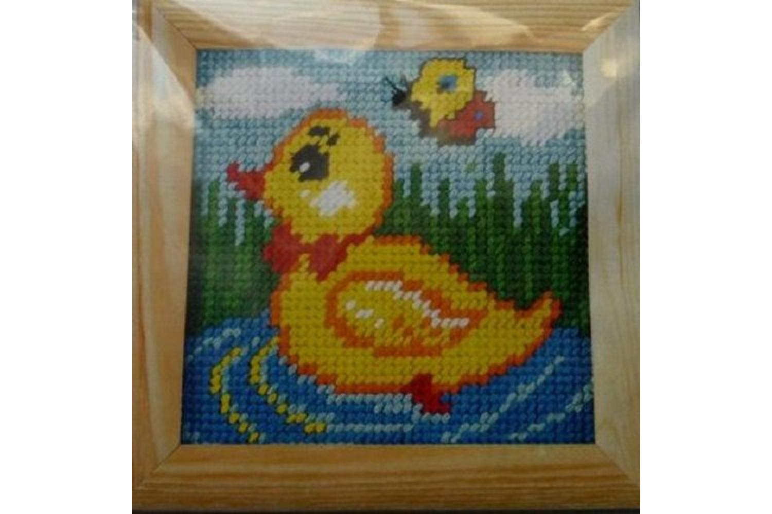 Orchidea Gro-orc.1503 - Emb Kit Duckling - Needlepoint Kit M