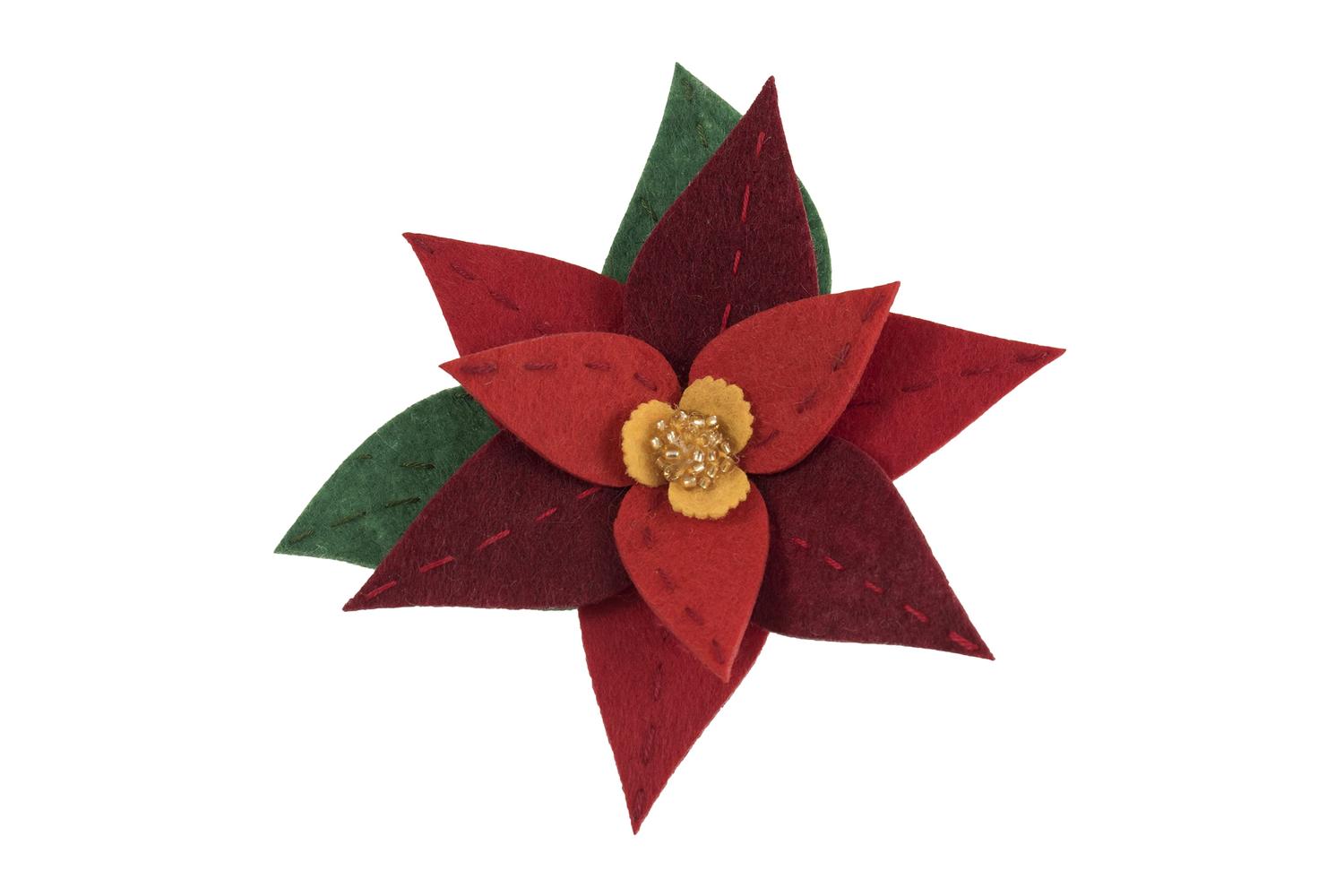 Trimits Gro-gck108 - Felt Decoration Kit Christmas Poinsetti