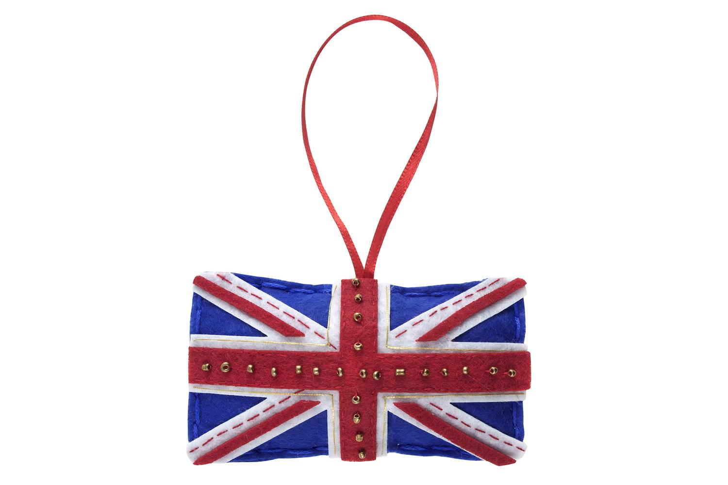 Trimits Gro-gck079 - Felt Kit Union Jack - Felt Decoration K-3