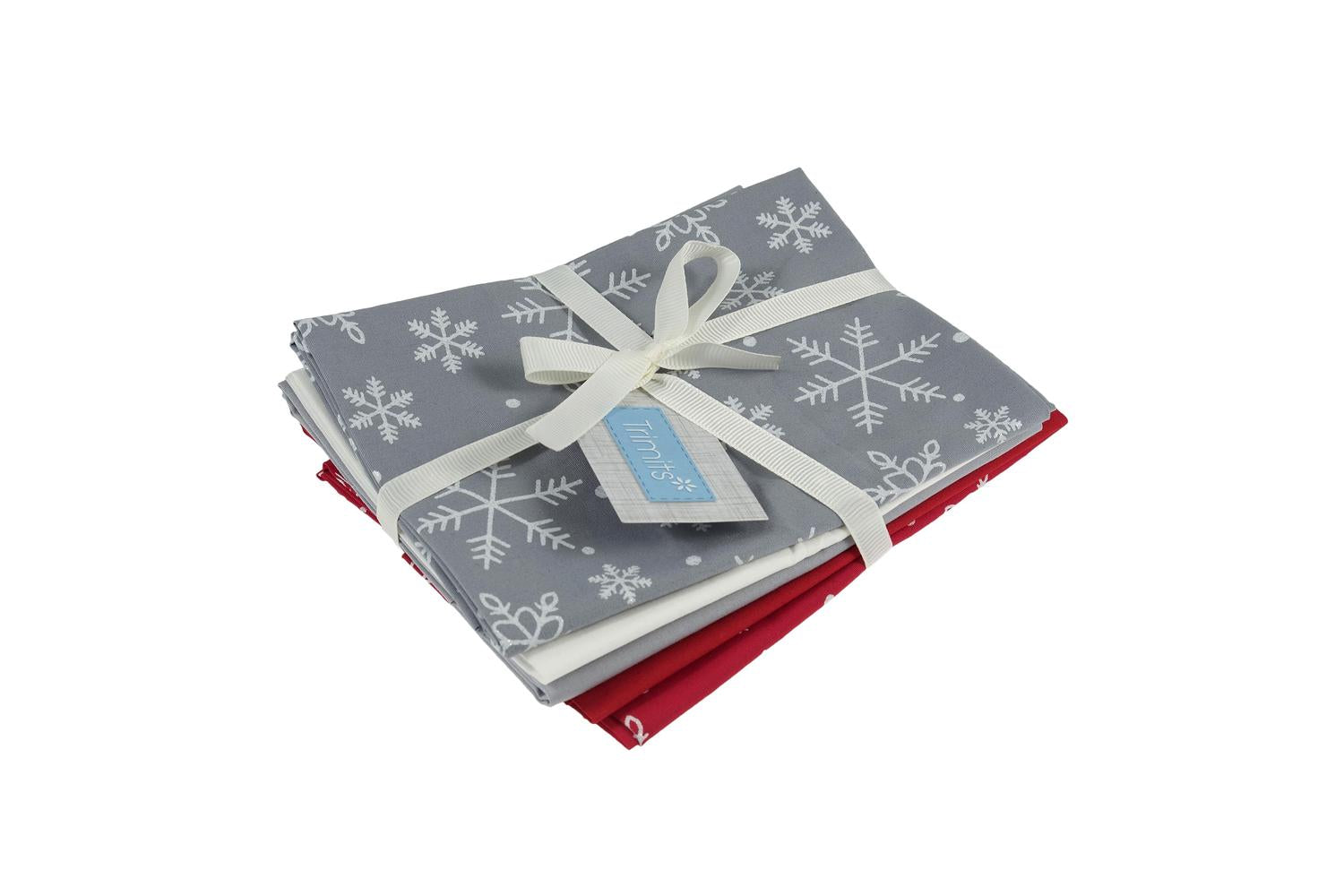 Trimits Gro-gtc176 - Fq Festive Glit Pk5 - Fat Quarter Pack